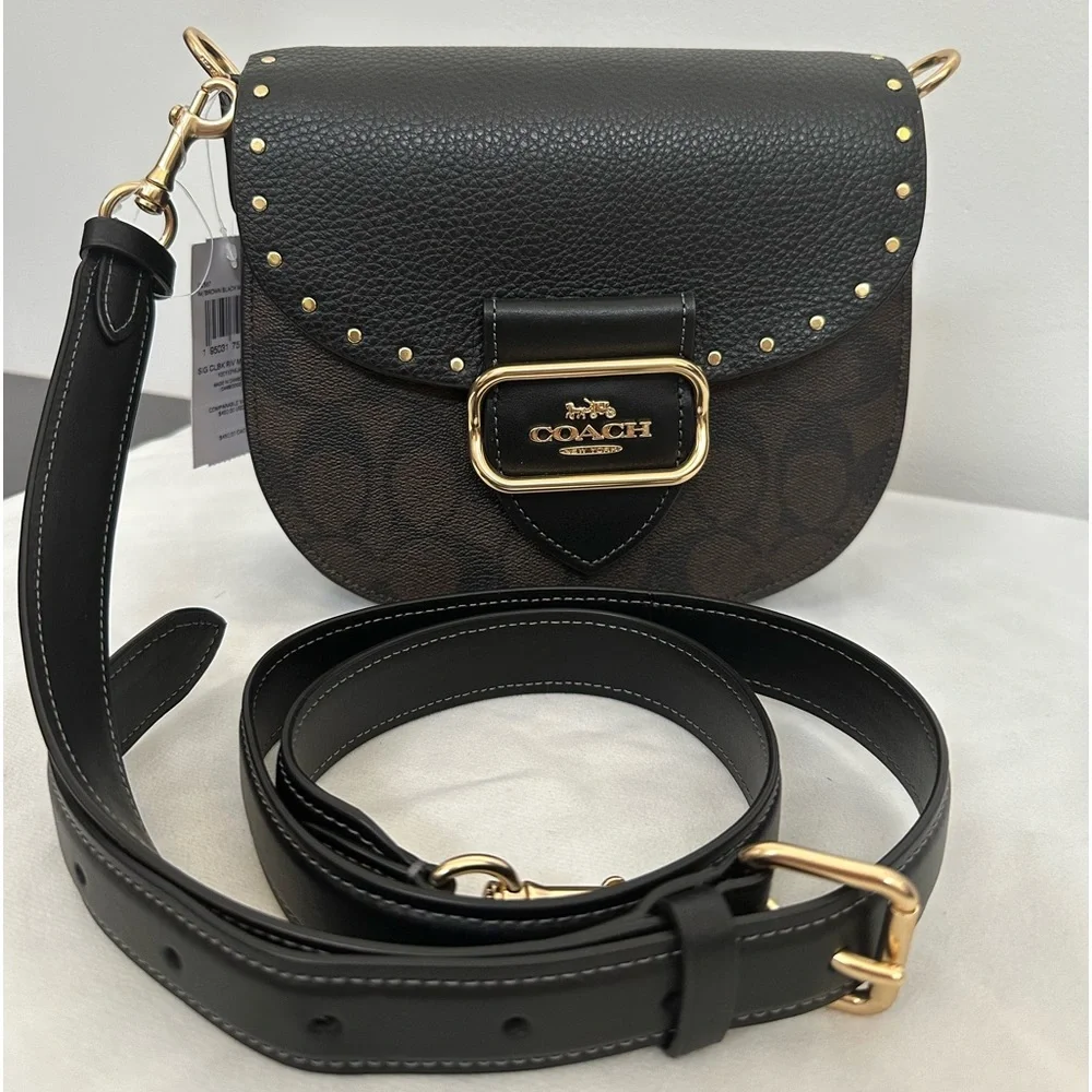 Coach Morgan Saddle Bag 🖤 - Picture 5 of 8